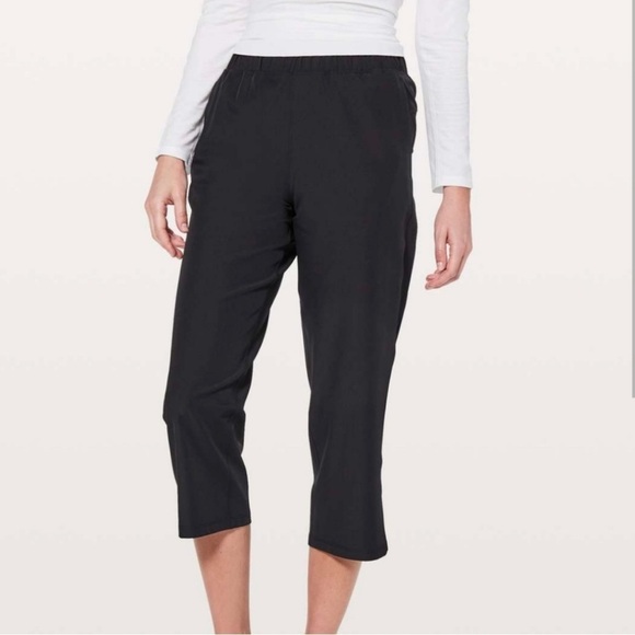 Lululemon Next Move Crop *23" Black Pants - Sz 2 - Picture 13 of 14